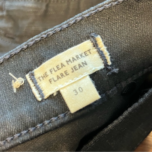 MADEWELL Flea Market Flare Jeans in black frost NEW NT672 $128 size 30 - Picture 14 of 16